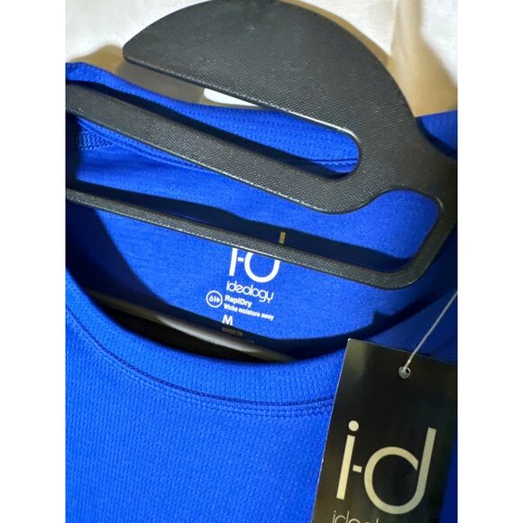 ID Ideology Men's Birdseye Training T-Shirt, Deep Cobalt, Size M, NWT - Picture 2 of 4